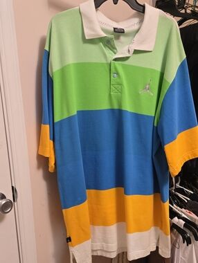 Mens JORDAN Collar SHIRT